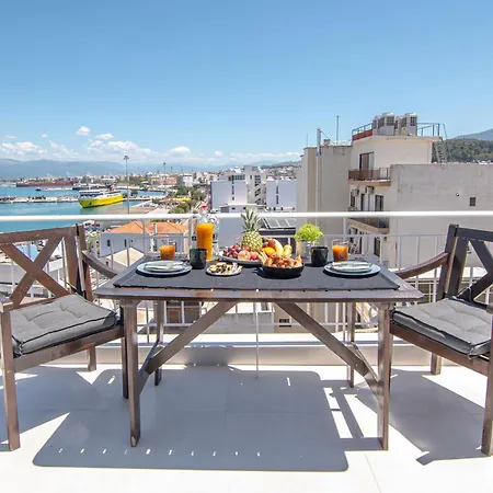 Vip Penthouse Appartamento Patras